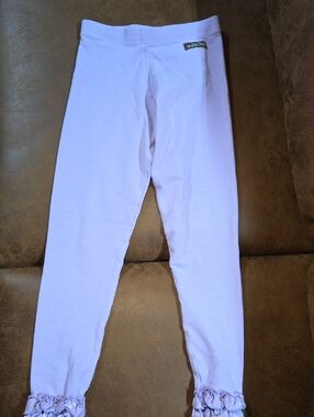Matilda Jane Light Lavender Ruffle Hem Leggings
